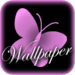 Pink Butterfly Wallpaper!